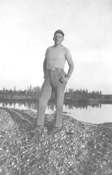 Howard Adams in Alaska 1947